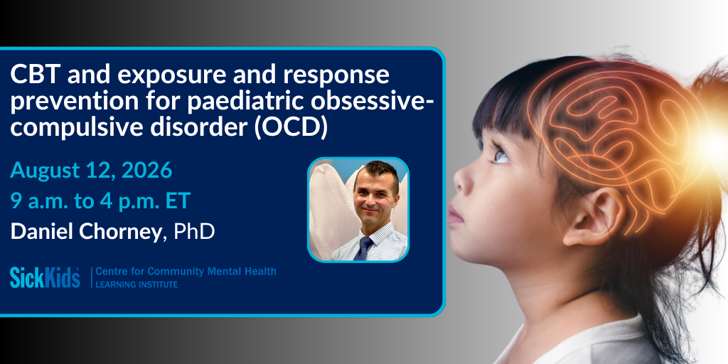 Cognitive behaviour therapy (CBT) and exposure and response prevention for paediatric obsessive-compulsive disorder (OCD)